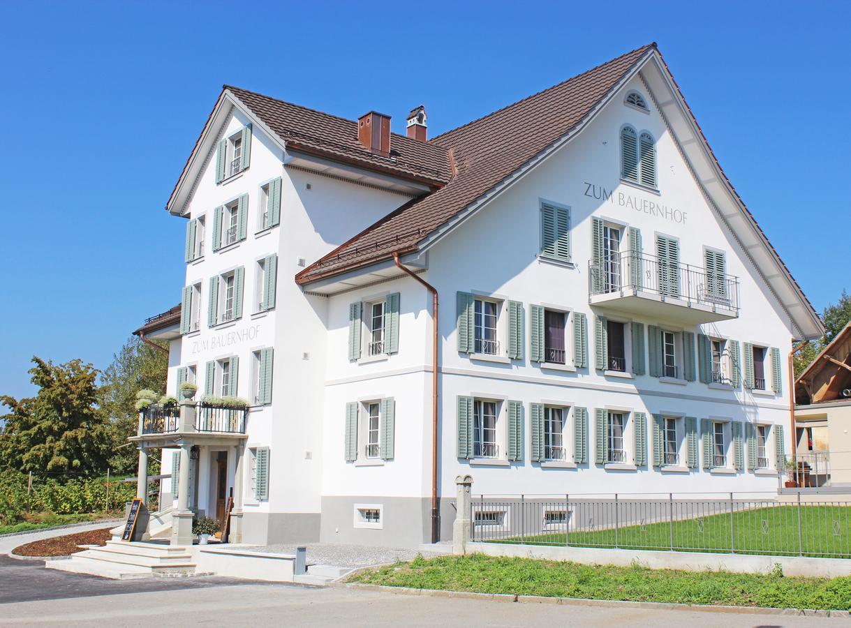 Gasthaus Zum Bauernhof Oberlunkhofen Dış mekan fotoğraf